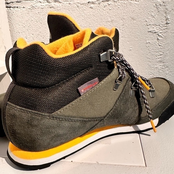 Adidas Snowpitch Green Gold  High Top Sneaker Hiker Grip Bottom Men’s 5.5 - Picture 10 of 13